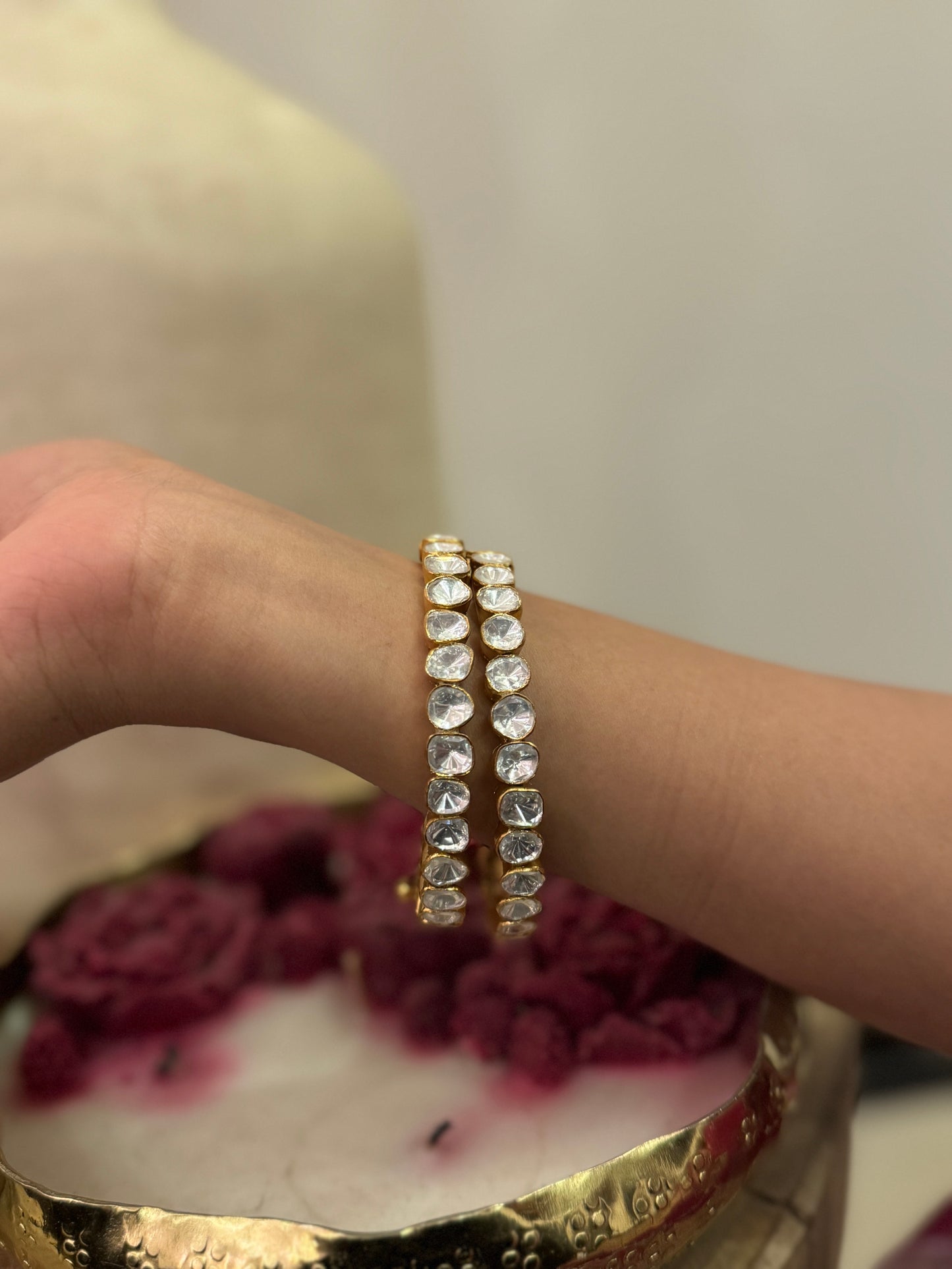 Vaibhavi Polki Bangle
