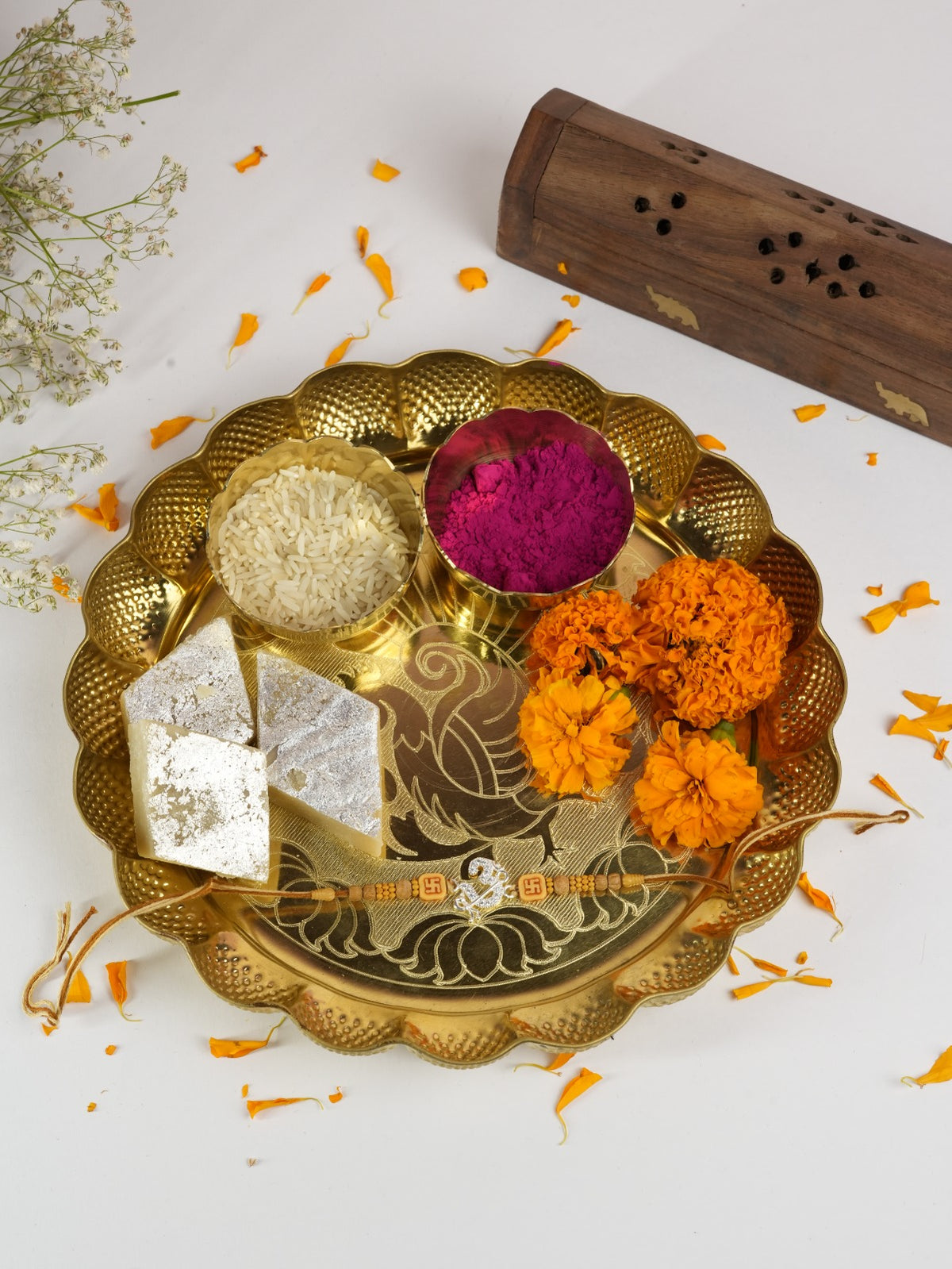 Silver Rakhi