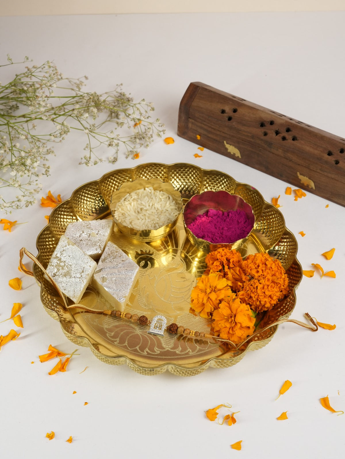 Silver Rakhi