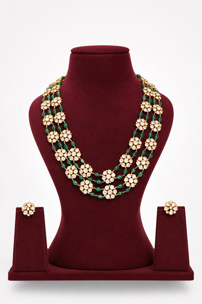 Long Necklace & Earrings Set
