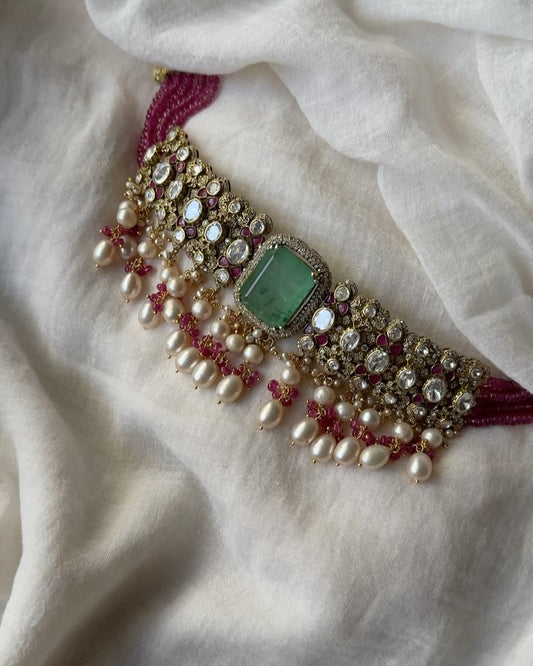 925 Silver Amreen Choker