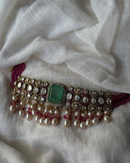 925 Silver Amreen Choker