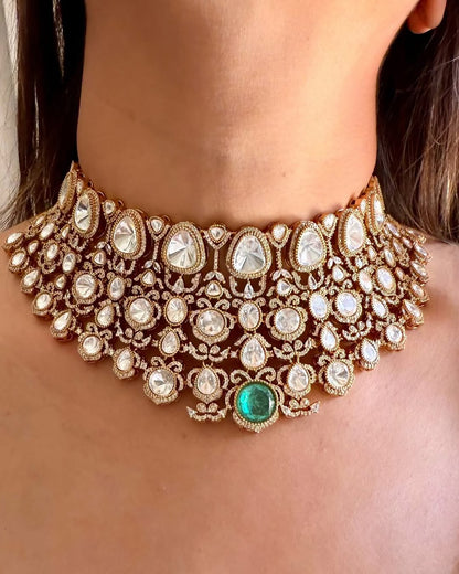 925 Silver Bridal Necklace Set