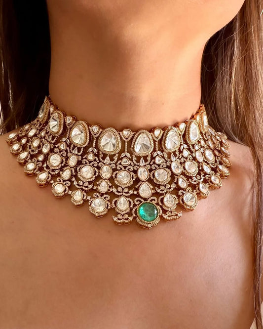 925 Silver Bridal Necklace Set